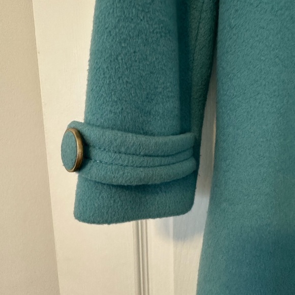 Banana Republic Vintage Teal Coat , XS - Picture 9 of 13